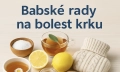 Babské rady na&nbsp;bolest krku